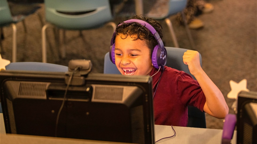 Ignite Reading Student Excited About His Tutoring Success