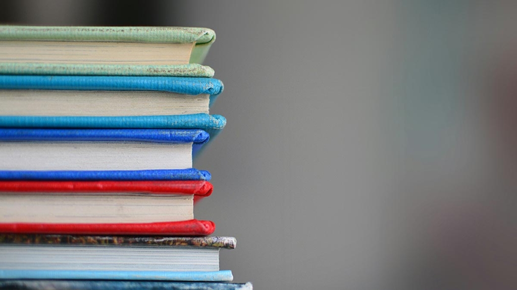 Books Stacked To Balance