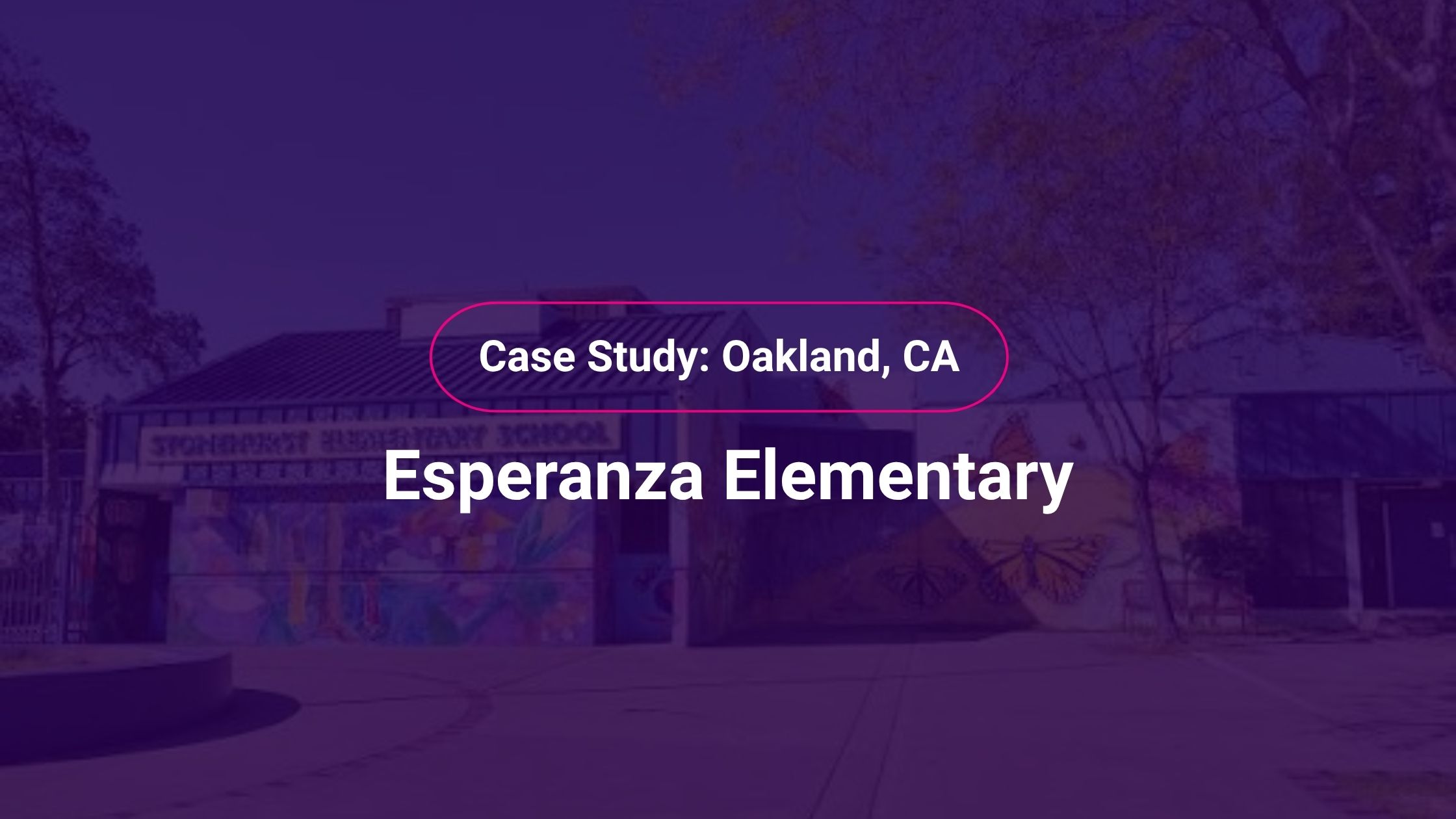Esperanza Elementary Case Study