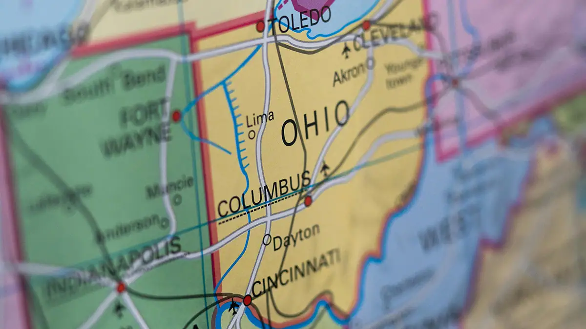 Ohio Map