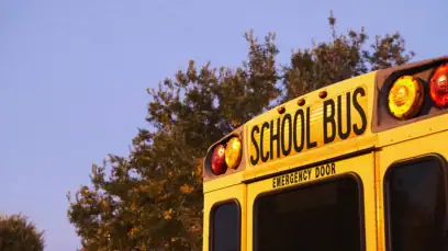 School Bus Outside